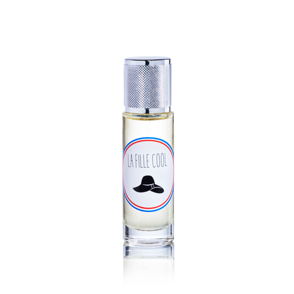 LA FILLE COOL Eau de parfum with exotic fruits, black orchid, powdery notes