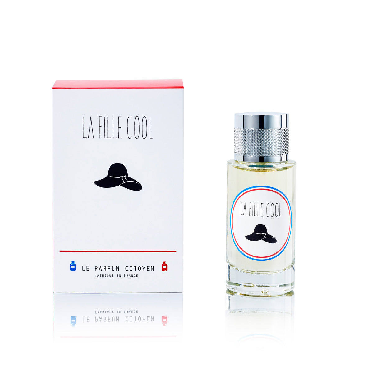 LA FILLE COOL Eau de parfum with exotic fruits, black orchid, powdery notes