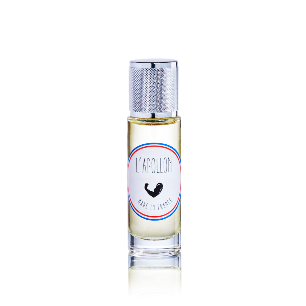L'APOLLON Eau de toilette à la bergamote, labdanum et cuir