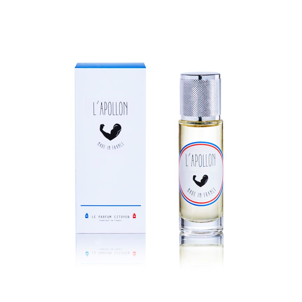 L'APOLLON Eau de toilette à la bergamote, labdanum et cuir
