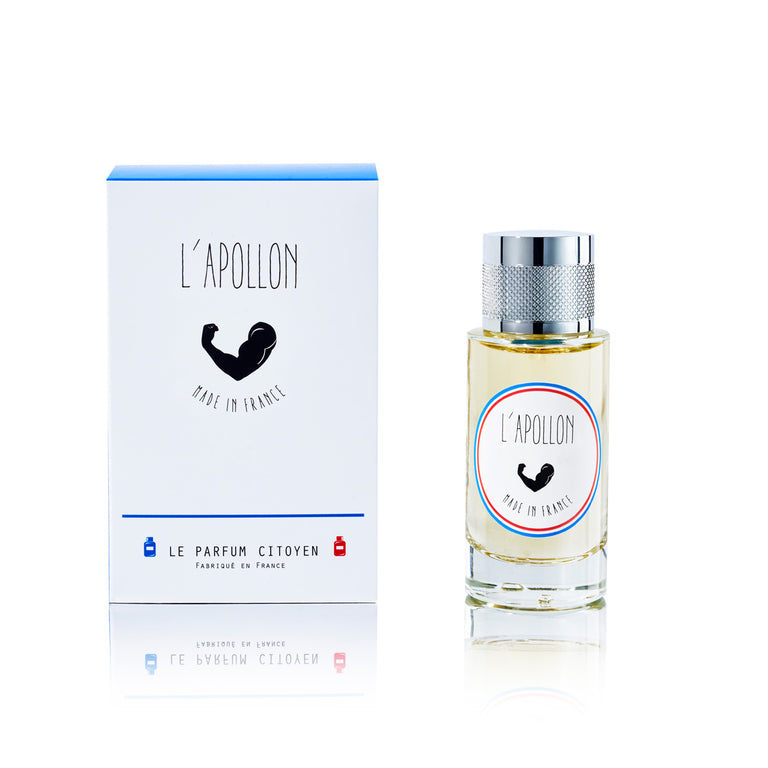 L'APOLLON Eau de toilette à la bergamote, labdanum et cuir
